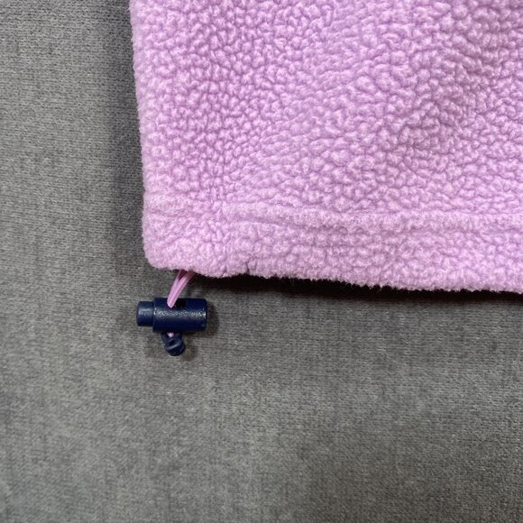 Columbia Womens Size M Lavender Fleece Pullover Snap Neck Sweater Cozy Outdoor - Picture 14 of 16